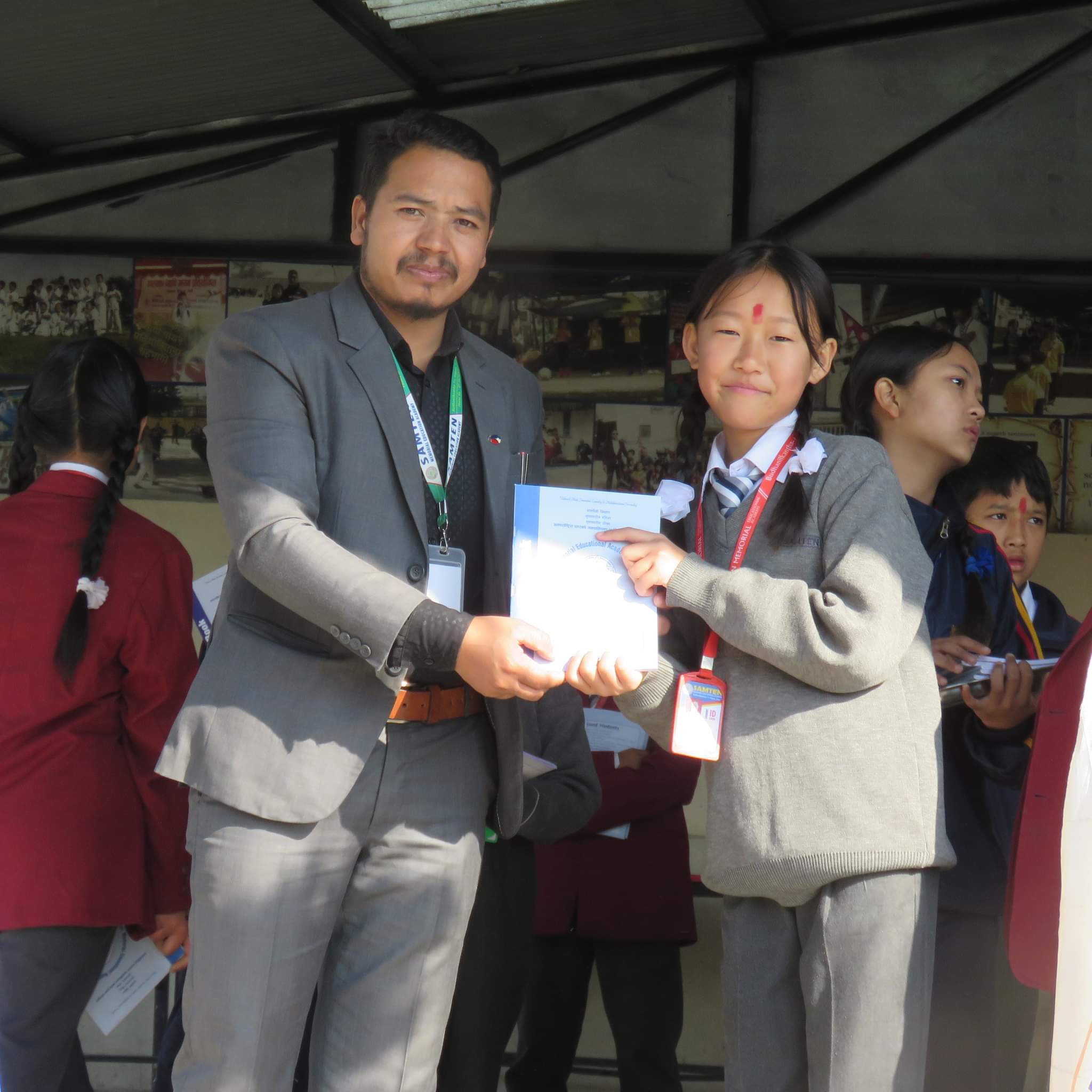 Students awarded with different titles- Mangsir Achievements